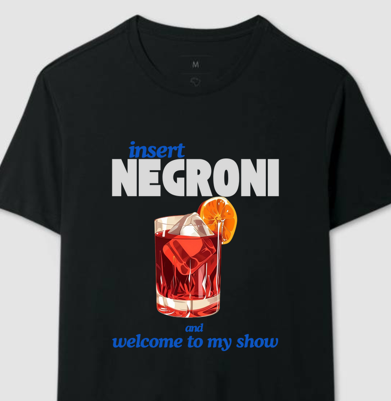 Camiseta Insert Negroni 02