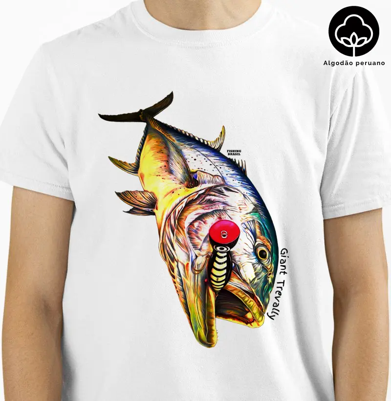 GIANT TREVALLY POPPER (Algodão peruano)