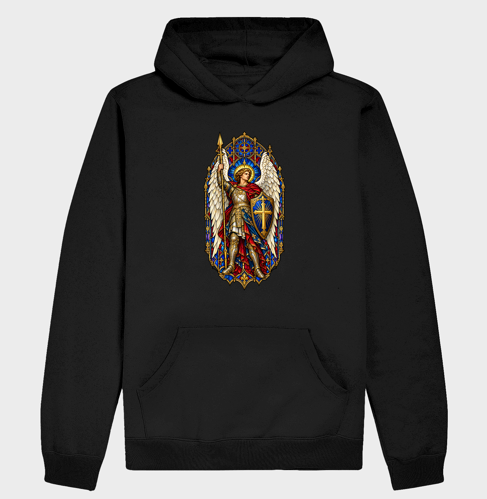 São Miguel Arcanjo - Vitral - Hoodie Moletom