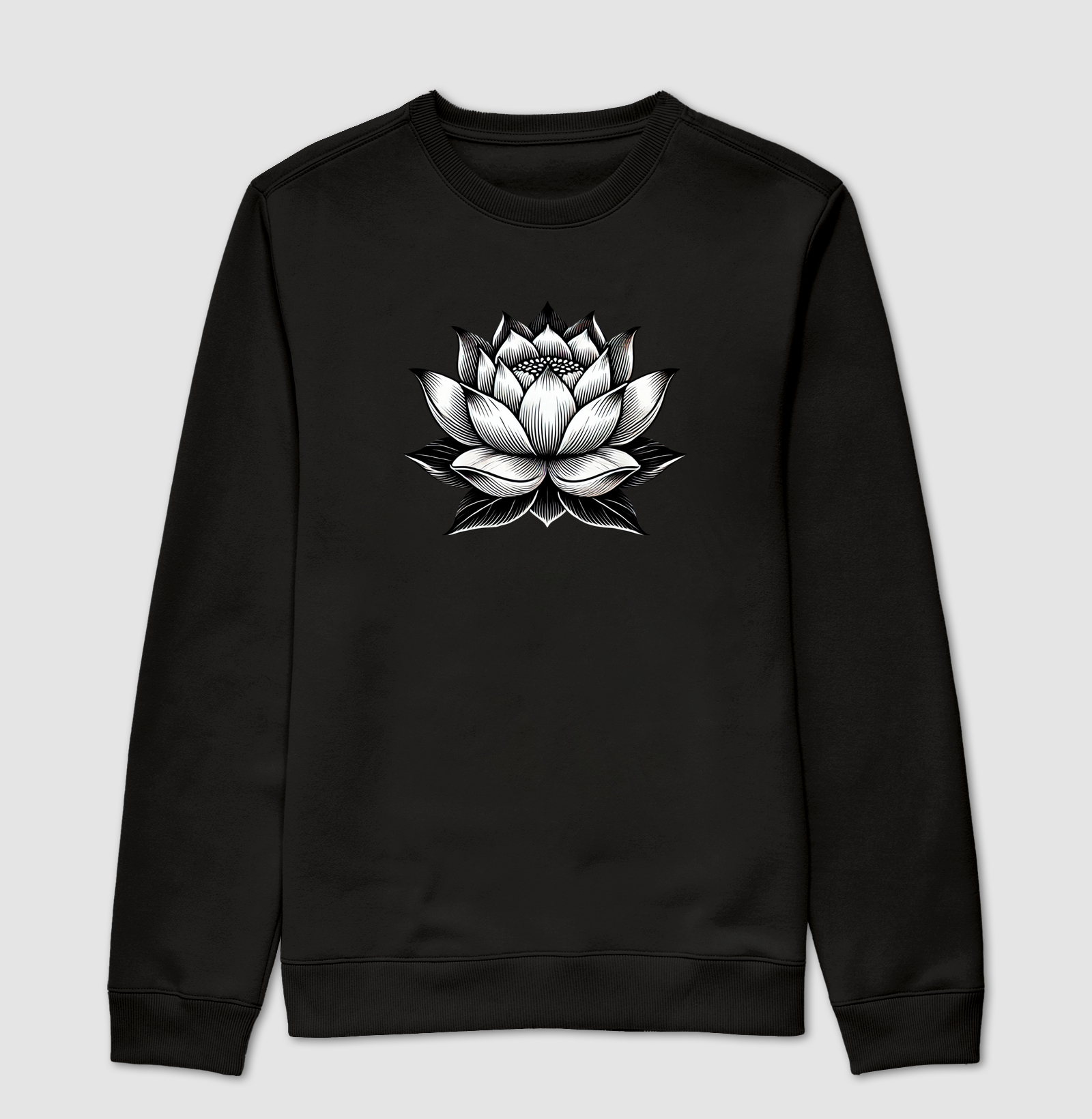 Flor de Lótus em Serigrafia