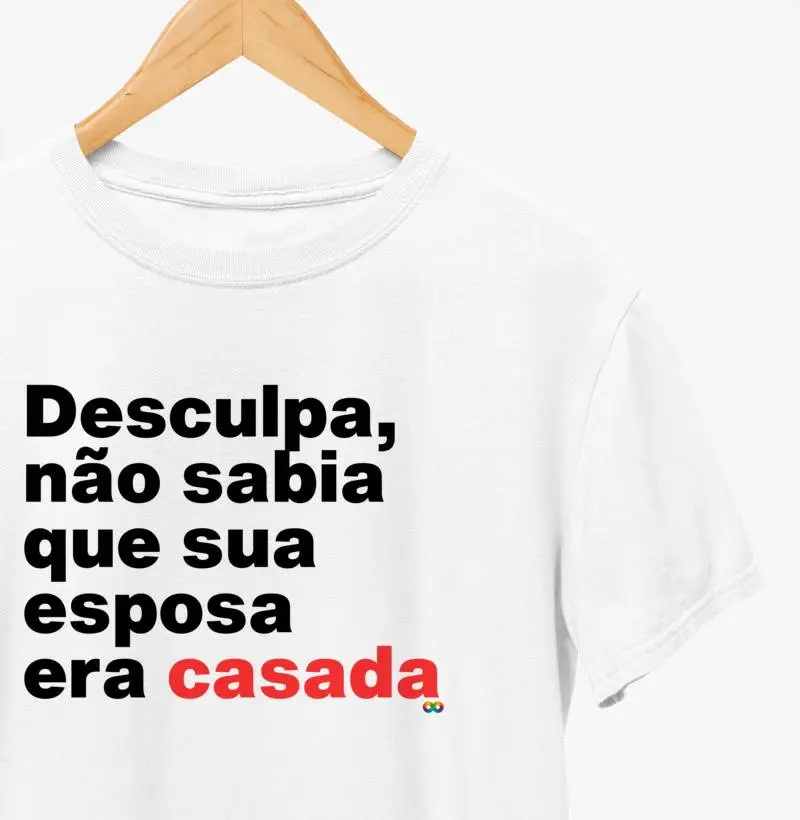 Desculpa, esposa casada