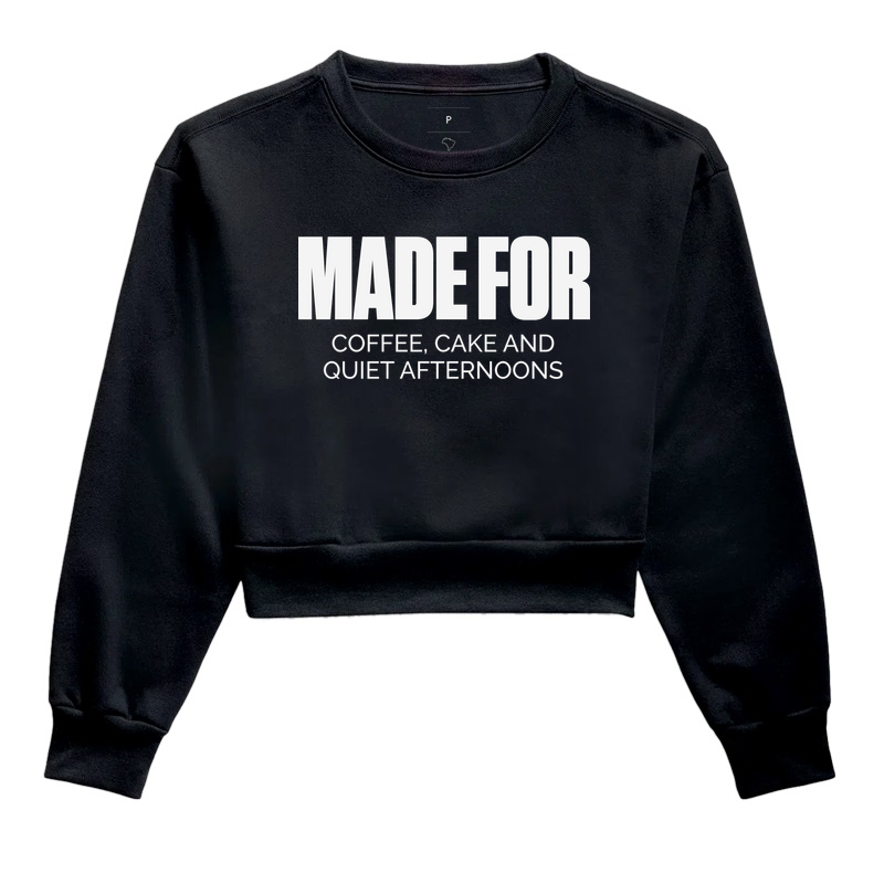 MADE FOR - Cropped Moletom