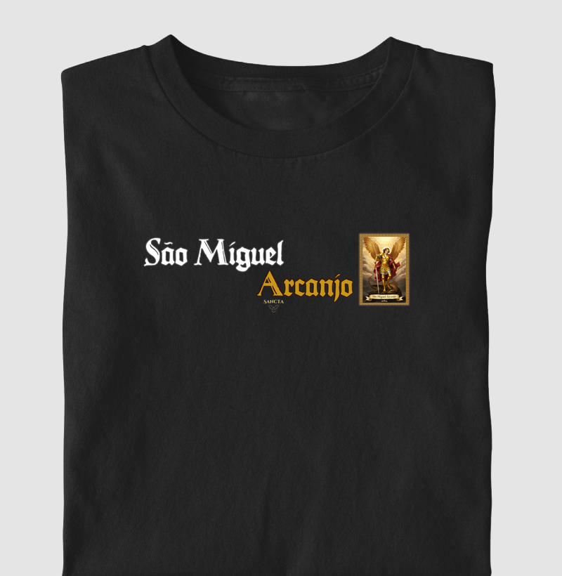 São Miguel Arcanjo - Arte Barroca - Minimalista