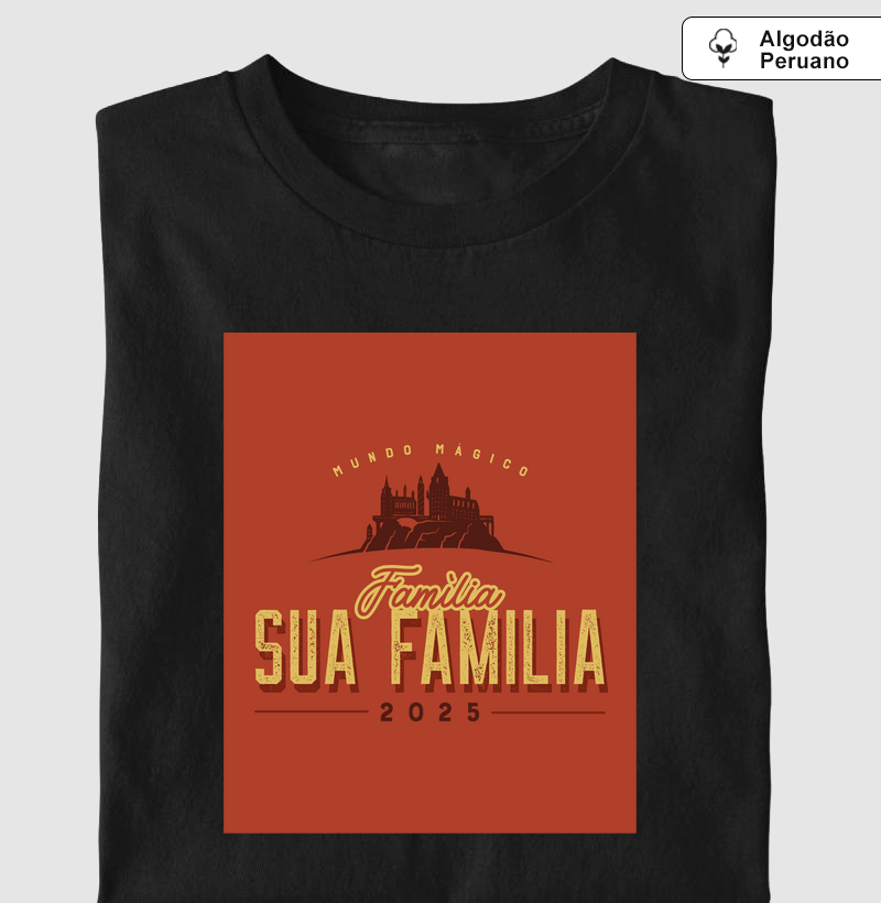 Mundo mágico - Personalize para sua família