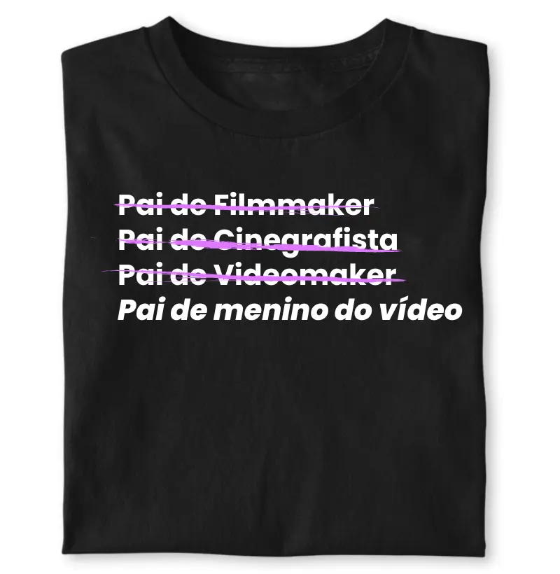 Pai de menino do vídeo