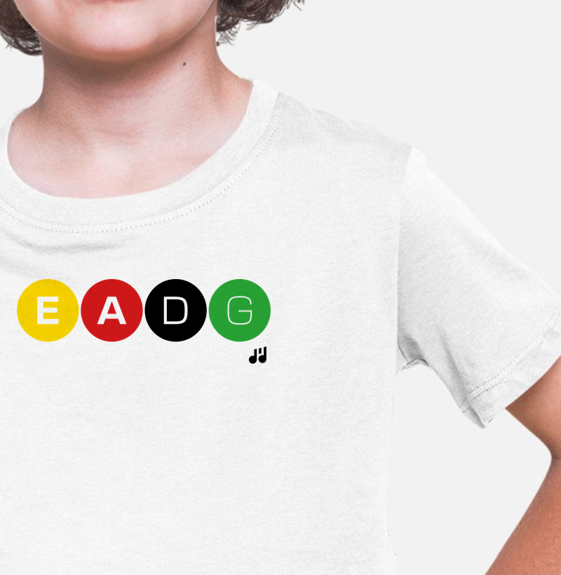 E A D G em cores