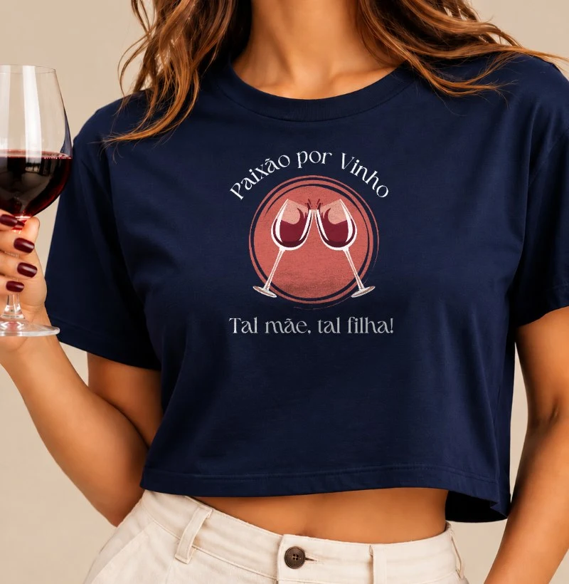 Camiseta Tal Mãe Tal Filha - Cropped