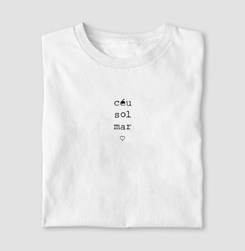 Céu Sol Mar - Camiseta | Surf For Fun Wear