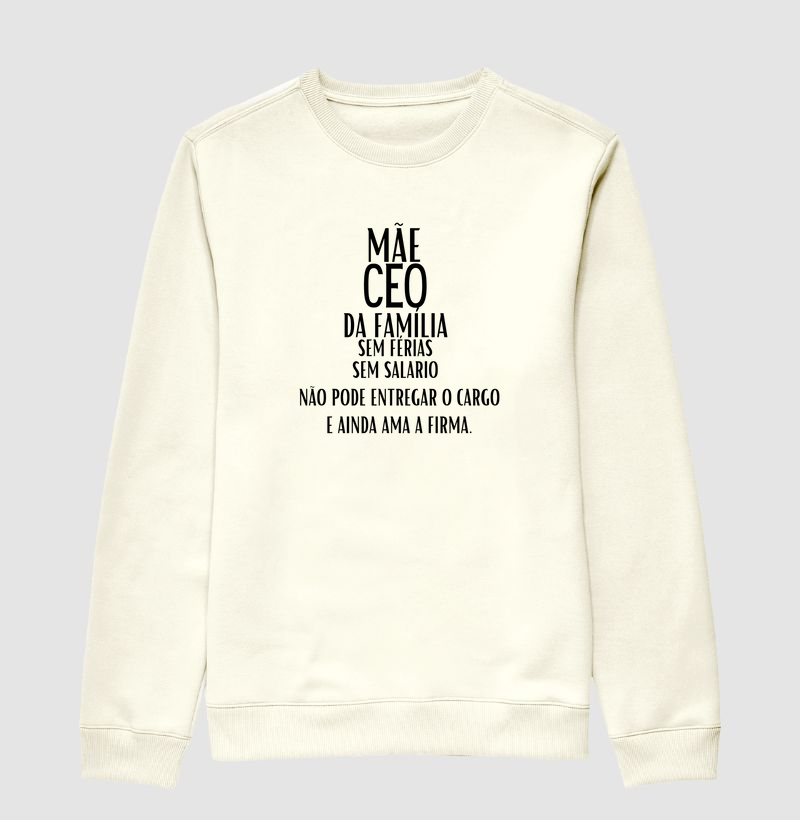 Mãe CEO, não larga a firma.