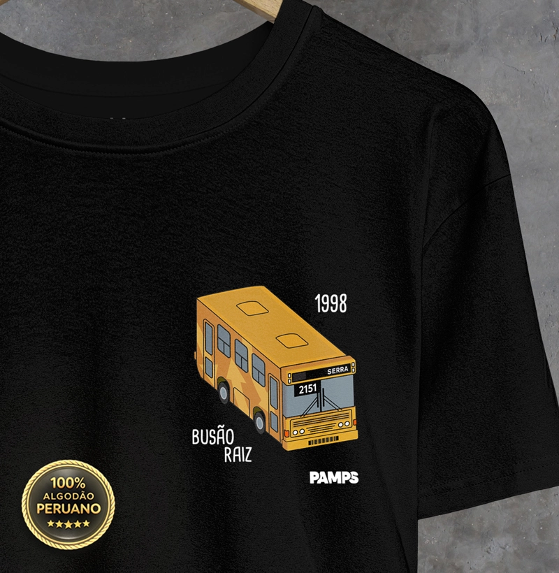 BUSÃO RAIZ 2151 SERRA - Camiseta Algodão Peruano