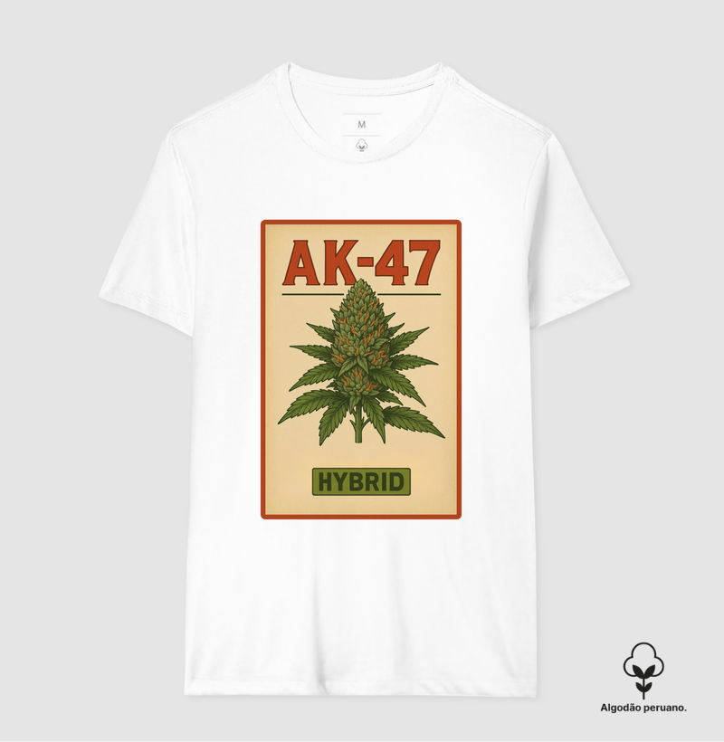 Camiseta algodão peruano - AK47