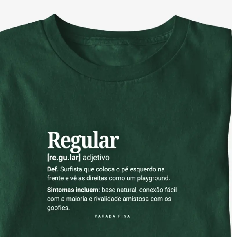 Regular - Dicionário