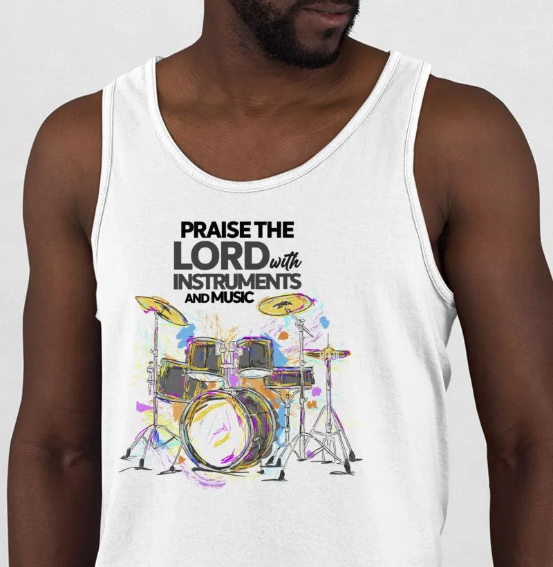 Praise the Lord with instruments and music regata qualidade Reserva