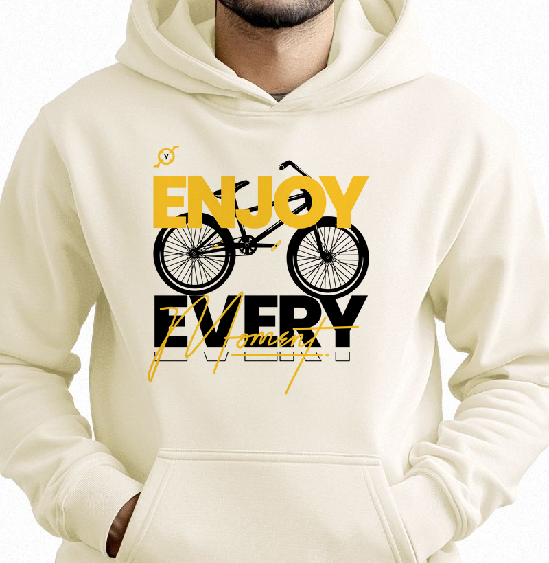 HODDIE MOLETOM YELLOWPEDAL ENJOY
