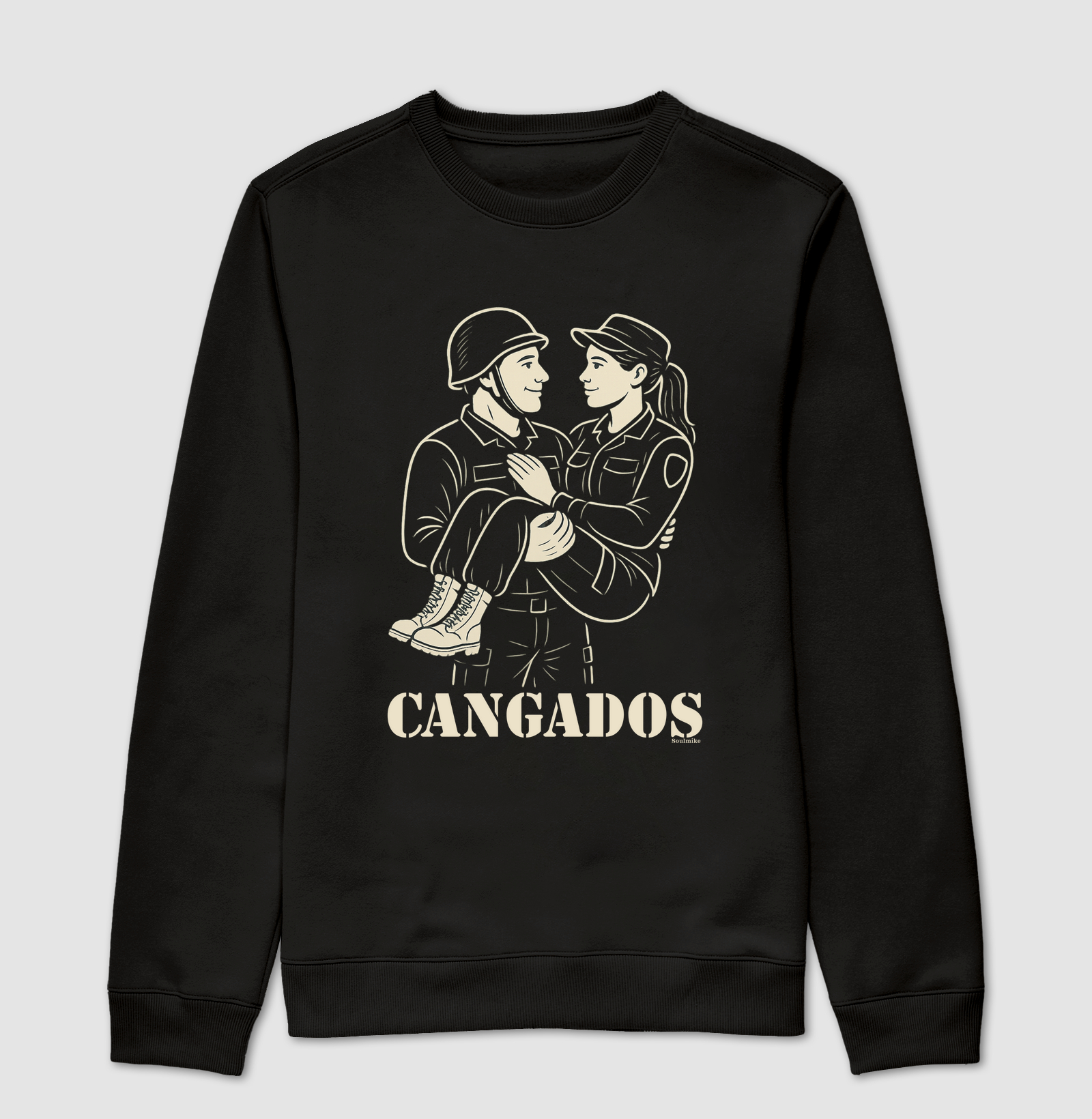 Cangados no colo