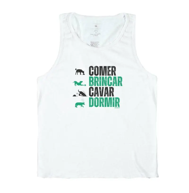 #018 - Comer, Brincar, Cavar, Dormir - cachorro - Regata