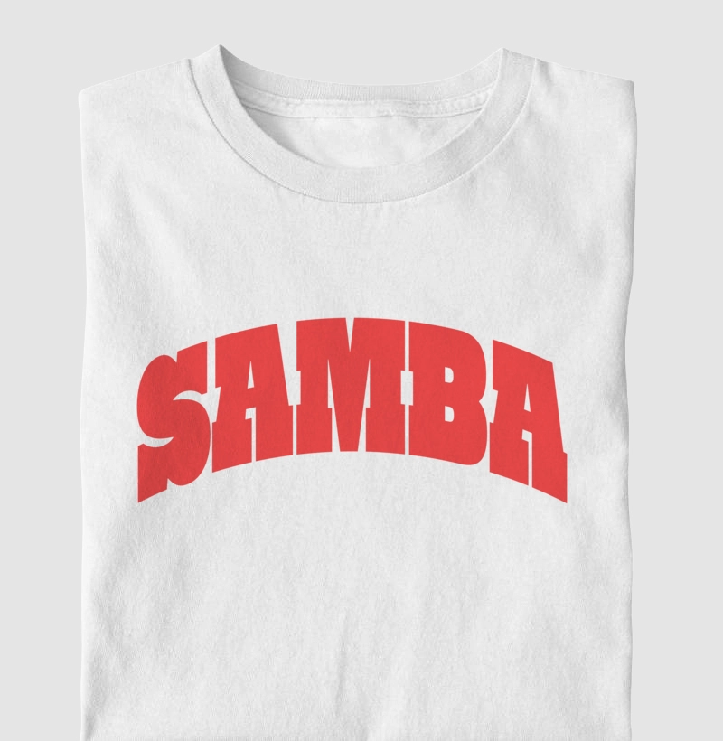 Camiseta Samba Vermelho