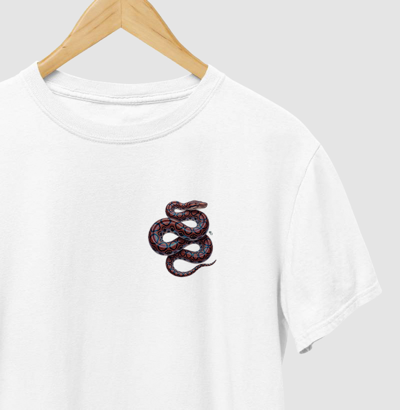 Répteis - Mini - Jibóia-arco-íris da Amazônia - Camiseta