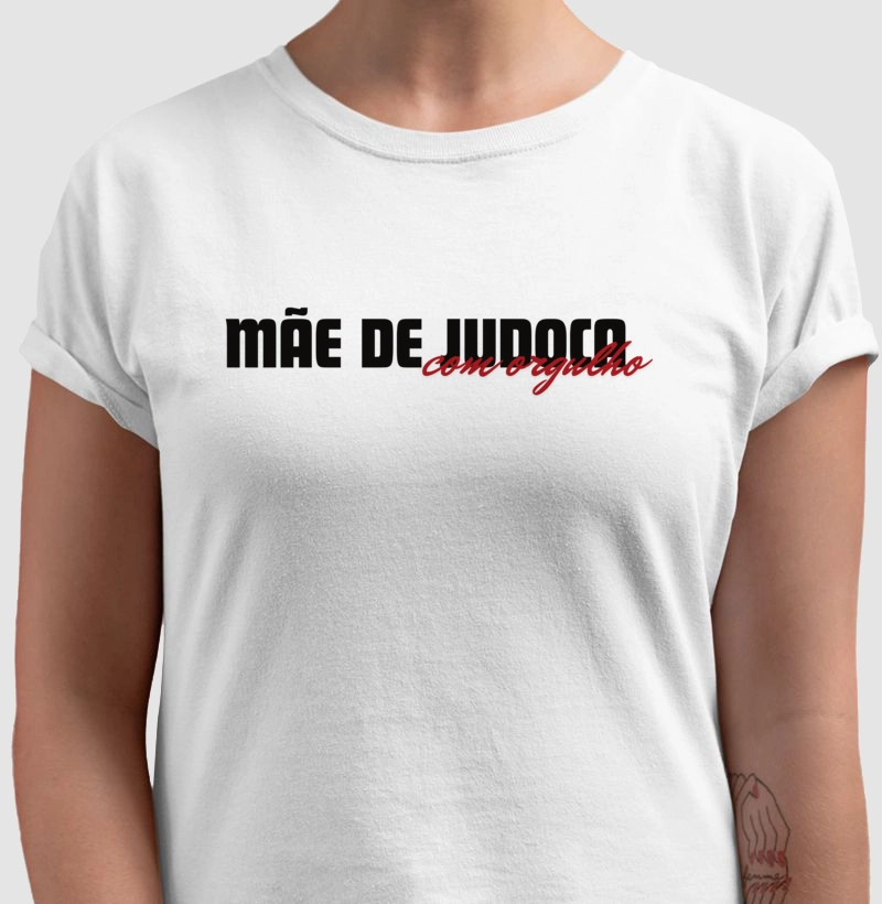 Mãe de judoca com orgulho