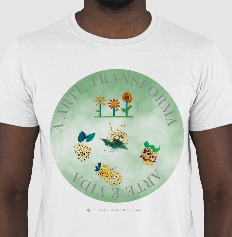 Camiseta Adulto Abacaxis by Núcleo Direcional