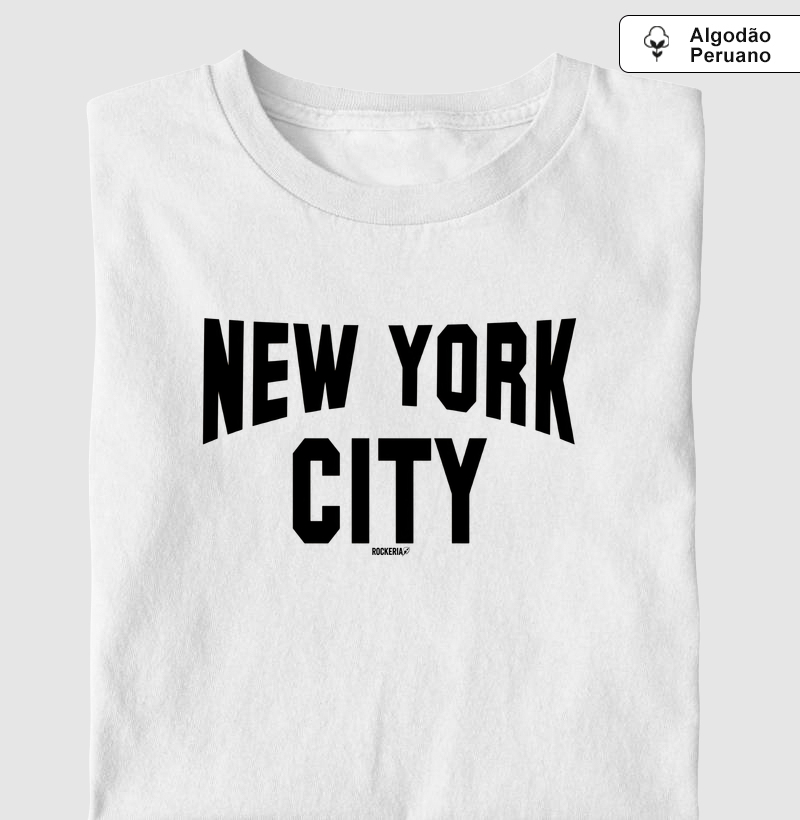 Camiseta Algodão Peruano NYC Lennon