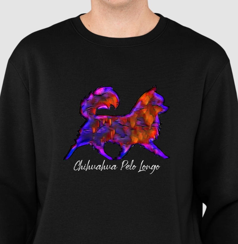 Suéter Moletom Chihuahua Pelo Longo