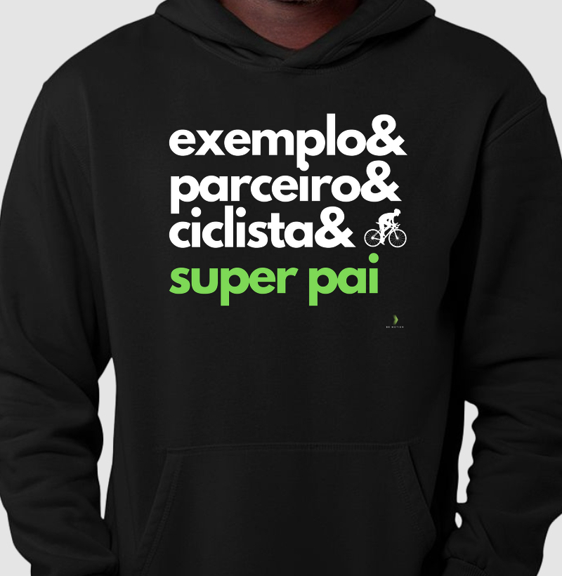 Ciclista e super pai