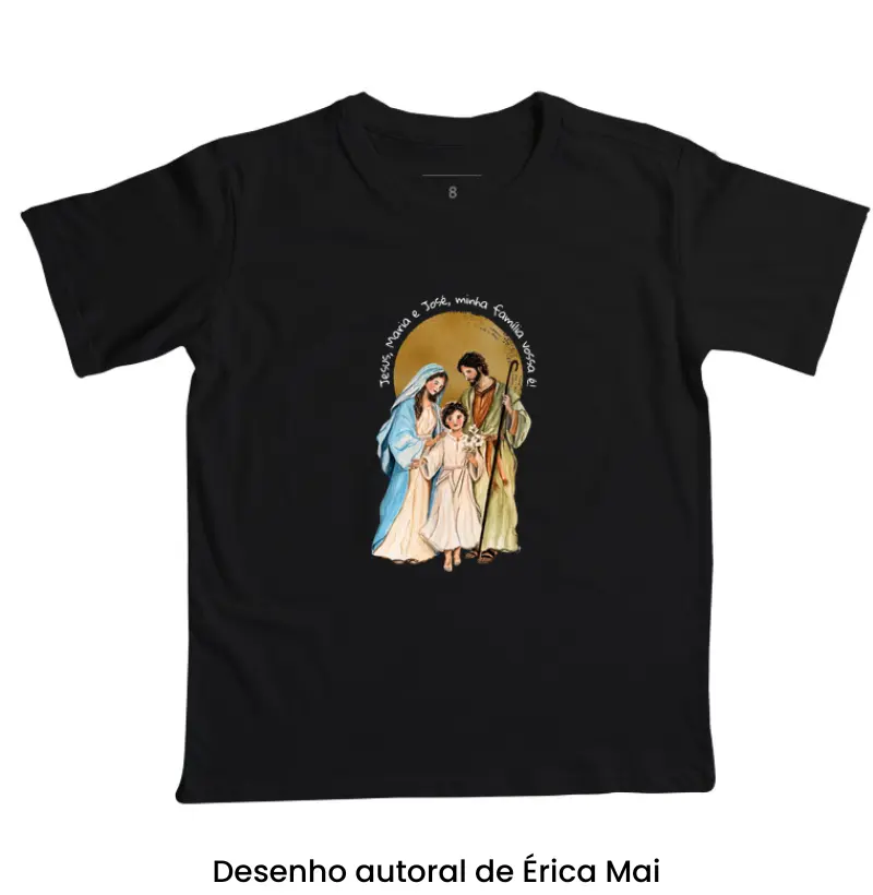 Jesus, Maria e José, minha família vossa é!