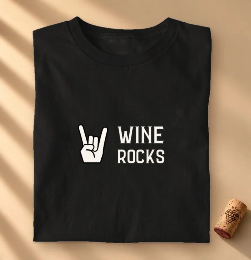Wine Rocks - Camiseta