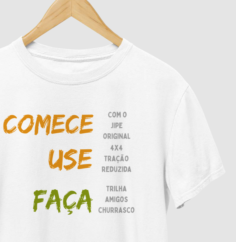 Comece,use e faça