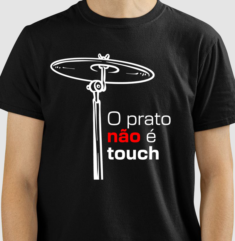 O prato não é touch