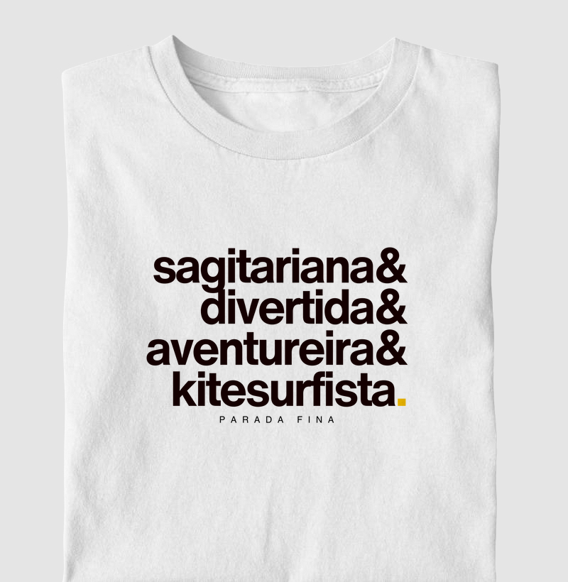 Sagitariana, Divertida, Aventureira e Kitesurfista