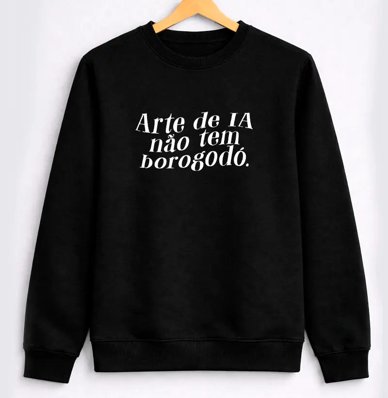 Arte de IA não tem borogodó