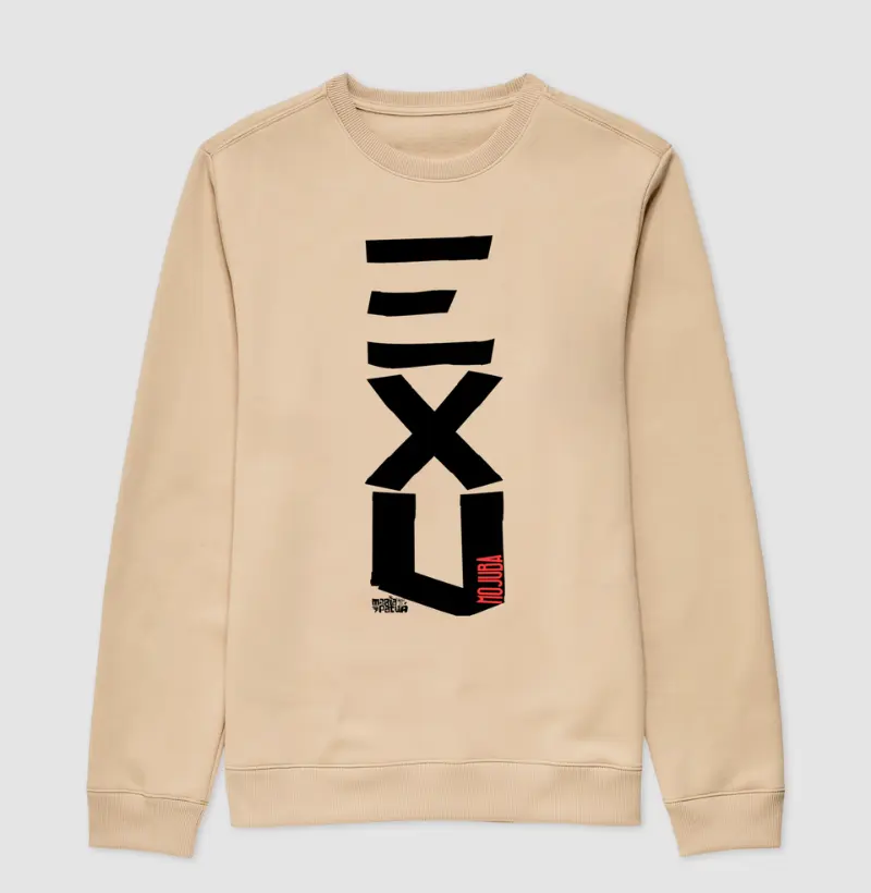 Suéter Moletom Exu Mojubá Maria Patuá