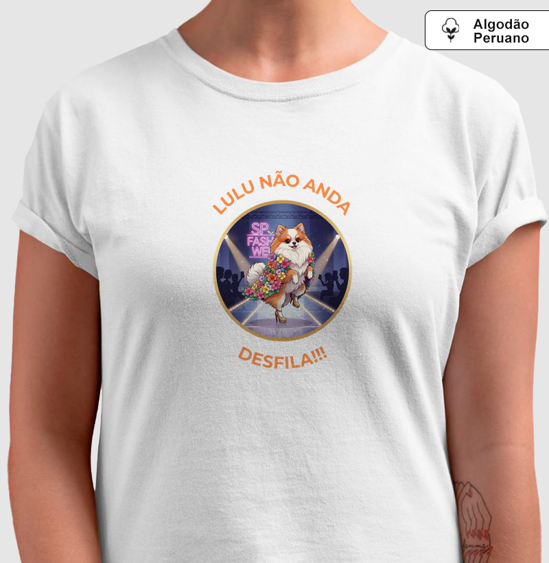 LULU NÃO ANDA - DESFILA!!! Malha Peruana 