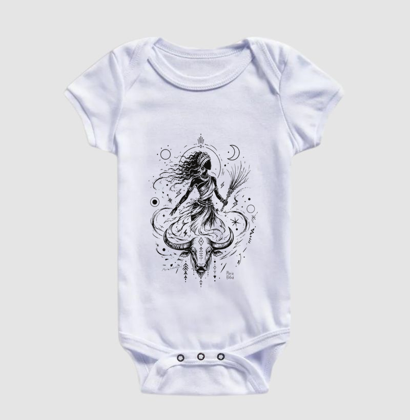 Força de Iansã Maria Patuá - Body Infantil
