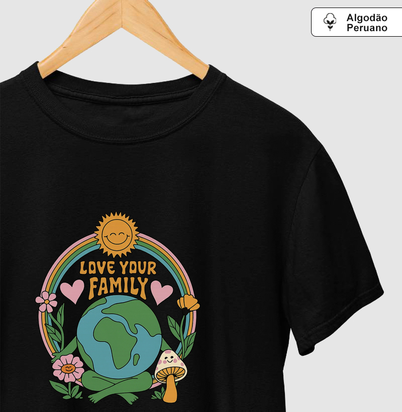 Camiseta Love your family