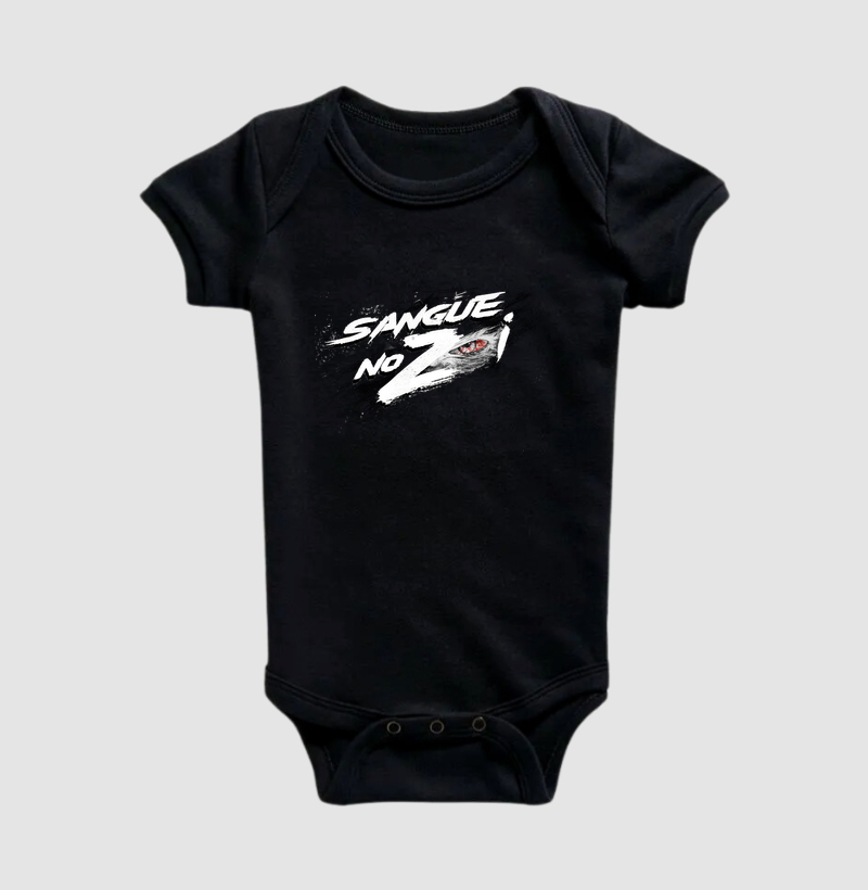 logo Sangue no zói 01 - Body Infantil