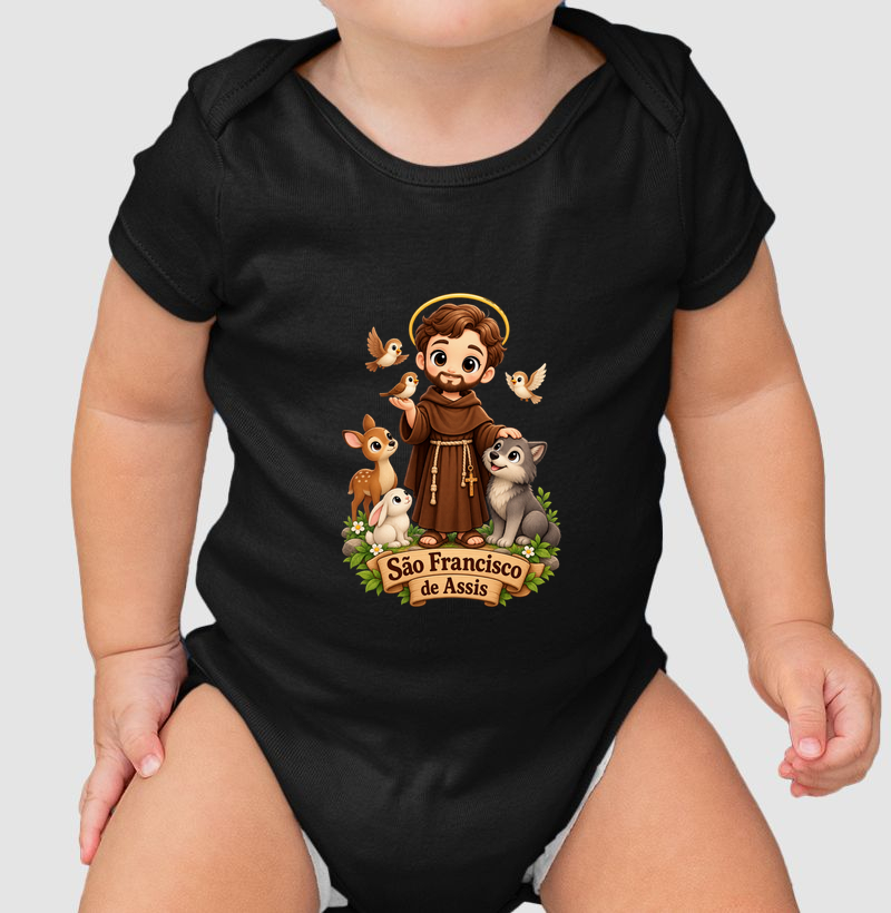 Body Infantil São Francisco de Assis