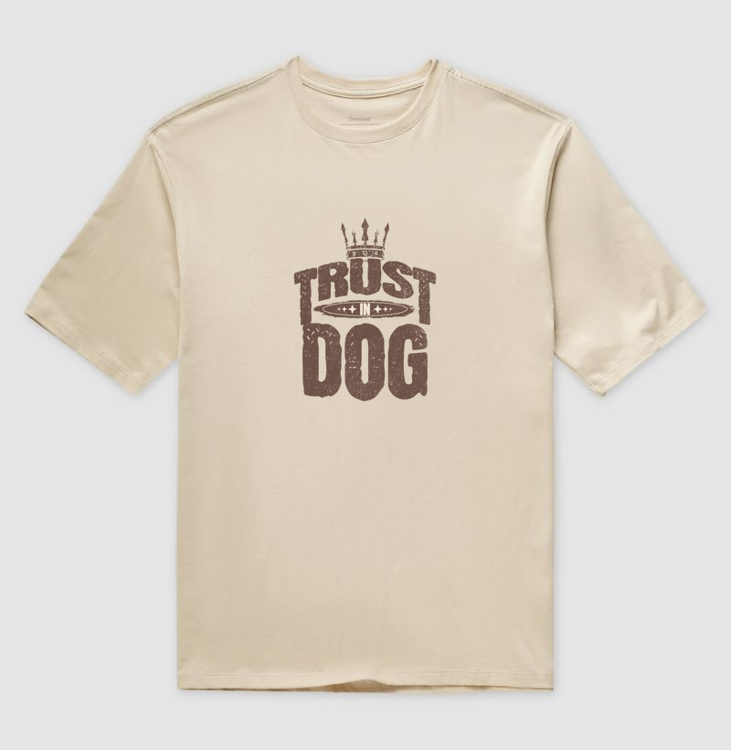 Camiseta Oversized Trust