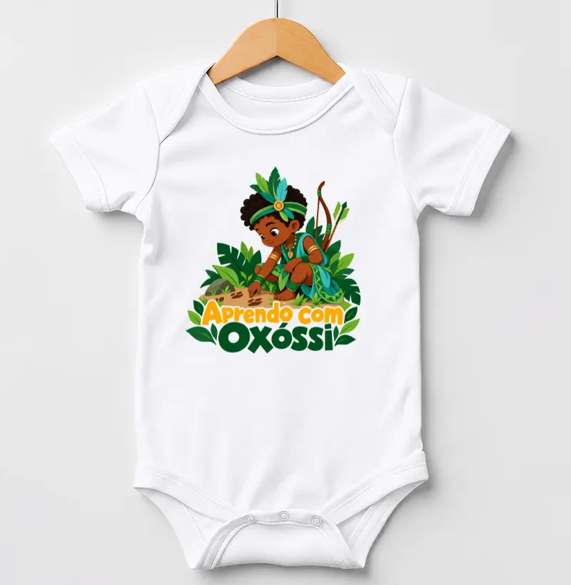 Aprendendo com Oxóssi - Body Infantil