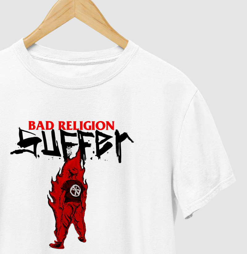 Camiseta  Bad Religion - Suffer