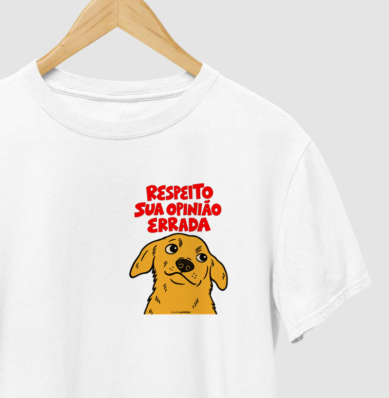 Respeito Sua Opinião Errada