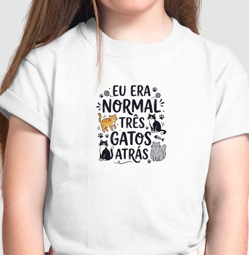 Eu era normal três gatos atrás