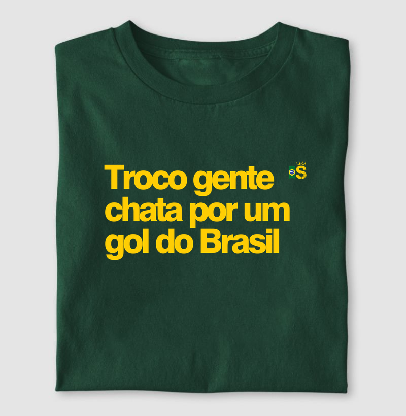 Troco gente chata por um gol do Brasil