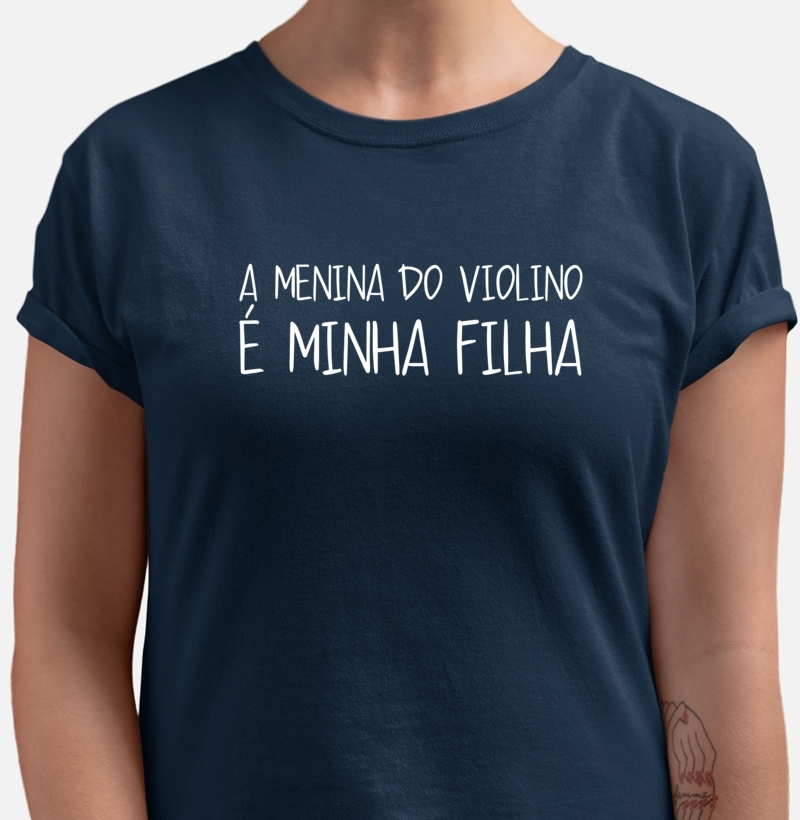 A menina do violino é minha filha