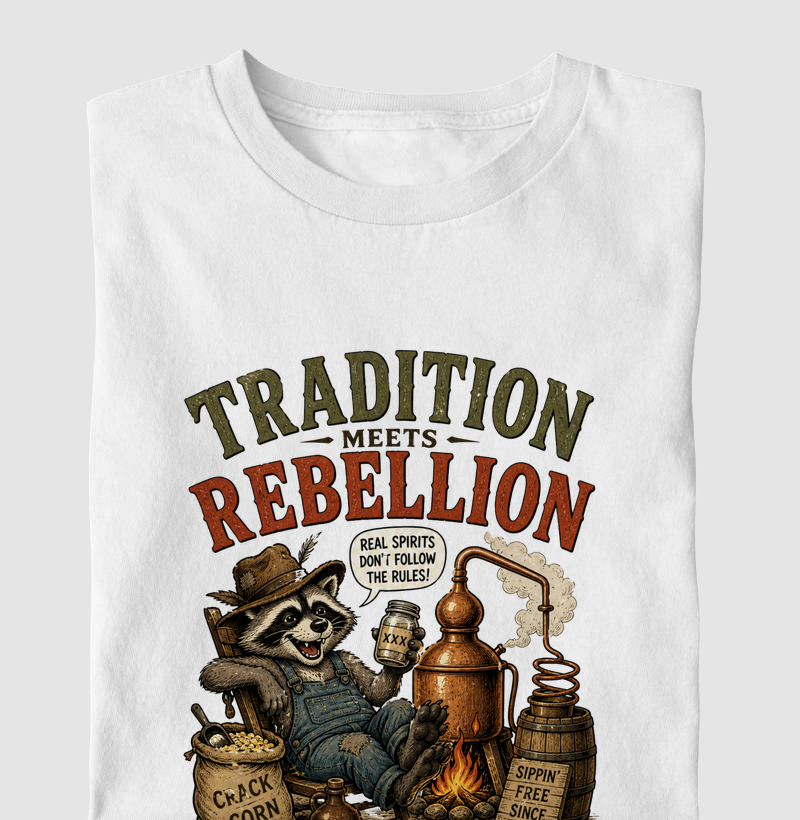 Camiseta Tradition Meets Rebellion