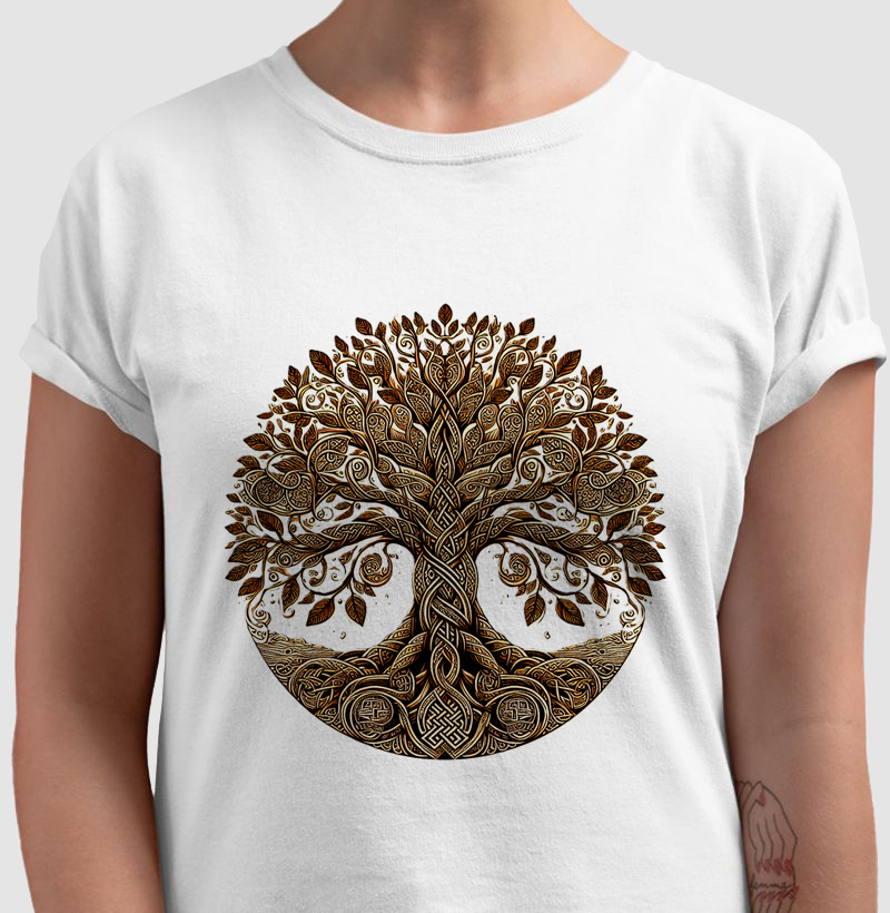 Camisa "Yggdrasil - A Árvore da Vida"