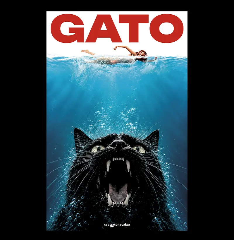 Gato (Tubarão) - Camiseta