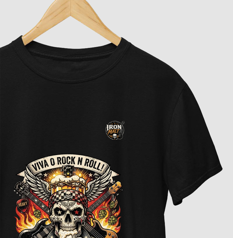 Cerveja, rock e caveira